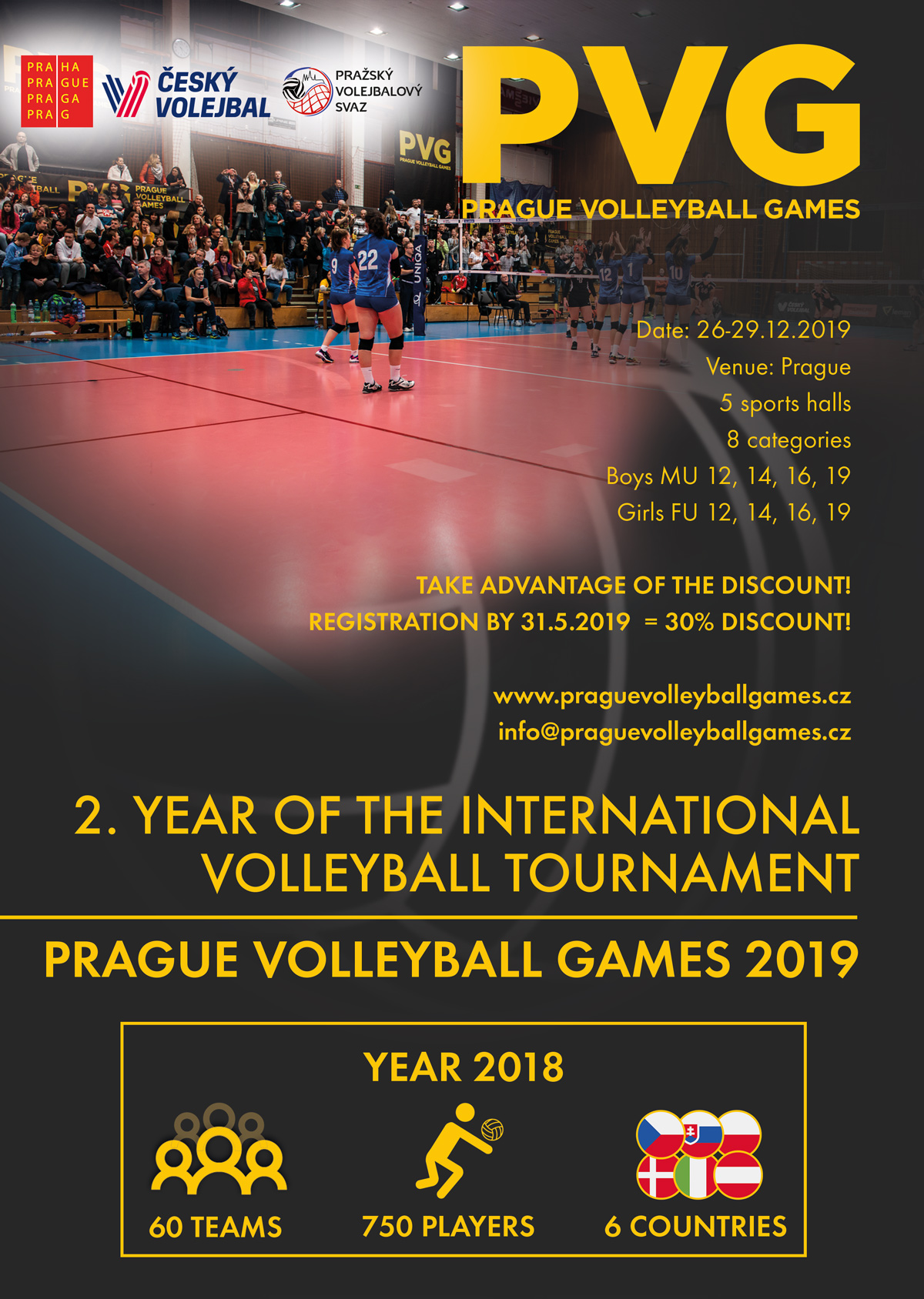 Registration to open soon for second edition of Prague Volleyball Games